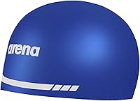 Vista 14 de Arena 3D Soft USA Gorro de natación unisex de silicona para adultos, para hombres y mujeres, para entrenamiento, competición y baño, para nadadores