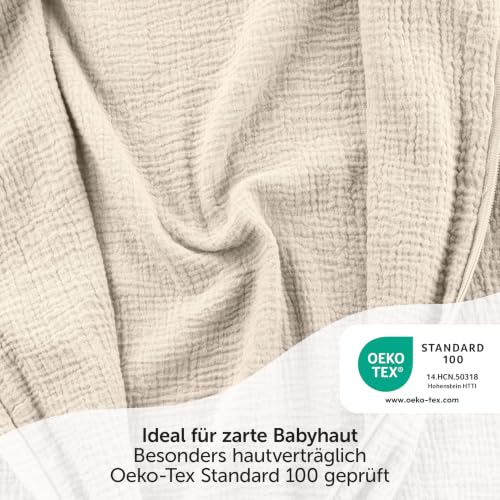 LaLoona Sommerschlafsack Mull, ärmellos - 110 cm – Ansicht 5