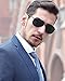 BOTPOV Aviator Sunglasses for Men Women Polarized UV400 Protection Mirrored Lens Metal Frame with Spring Hinges
