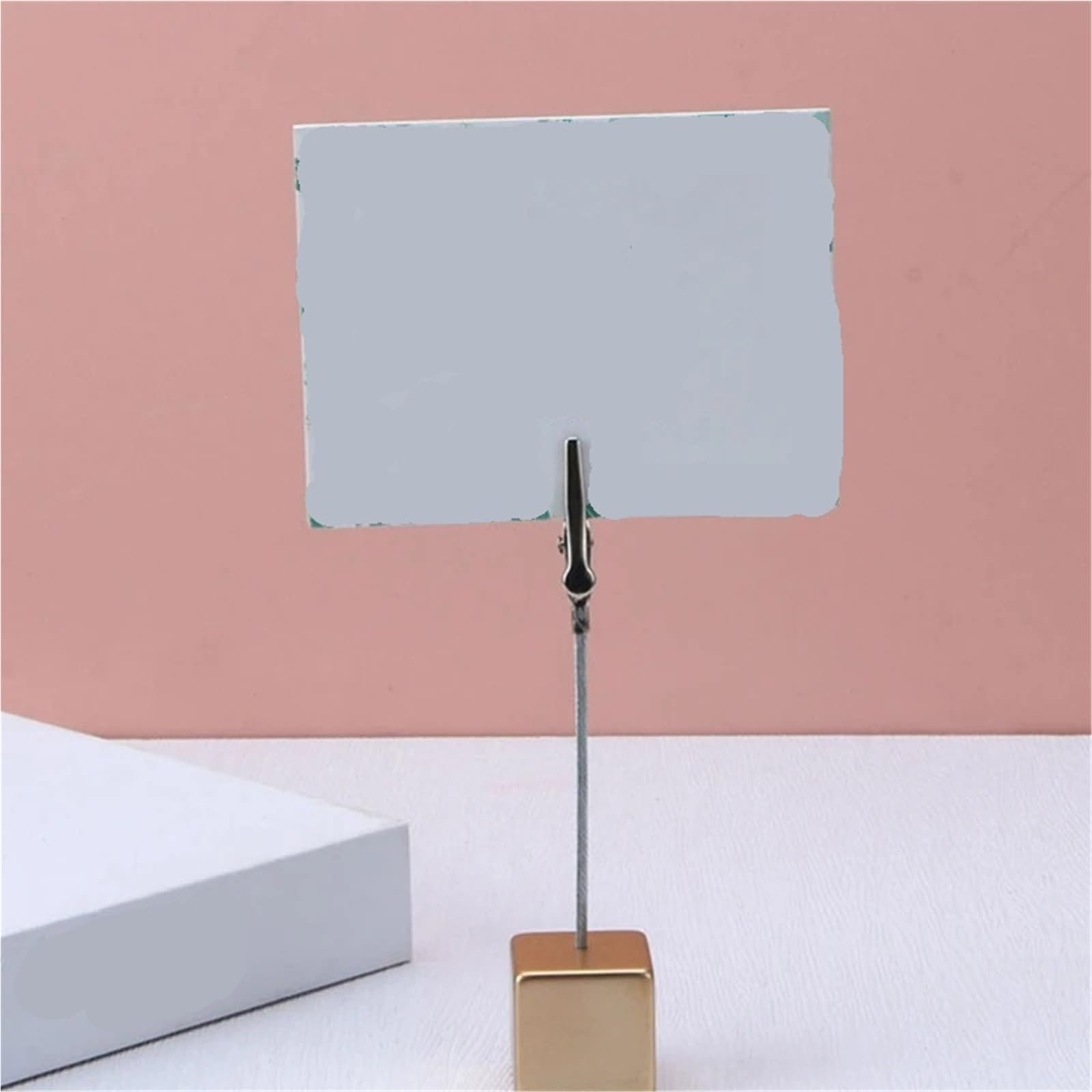 Soporte de clip para notas, 10 unidades, soporte con cierre, para fotos, tarjetas, papel, notas, para uso en casa, oficina, mesas, tienda, etiqueta, oficina, boda, fiesta