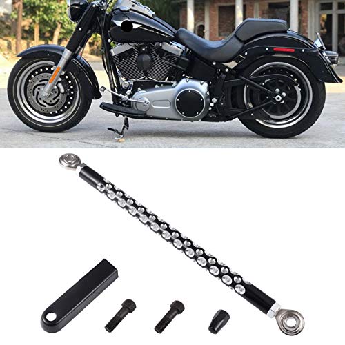 TUINCYN Motorcycle Shift Linkage Black Chrome Gear Shifter Lever Link For Harley Softail Dyna Touring Electra Road King Street Glide 1986-2020