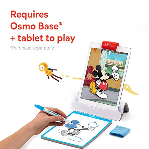 Osmo - Super Studio Disney Mickey Mouse & Friends - Ages 5-11 - Learn to Draw - For iPad or Fire Tablet Base Required