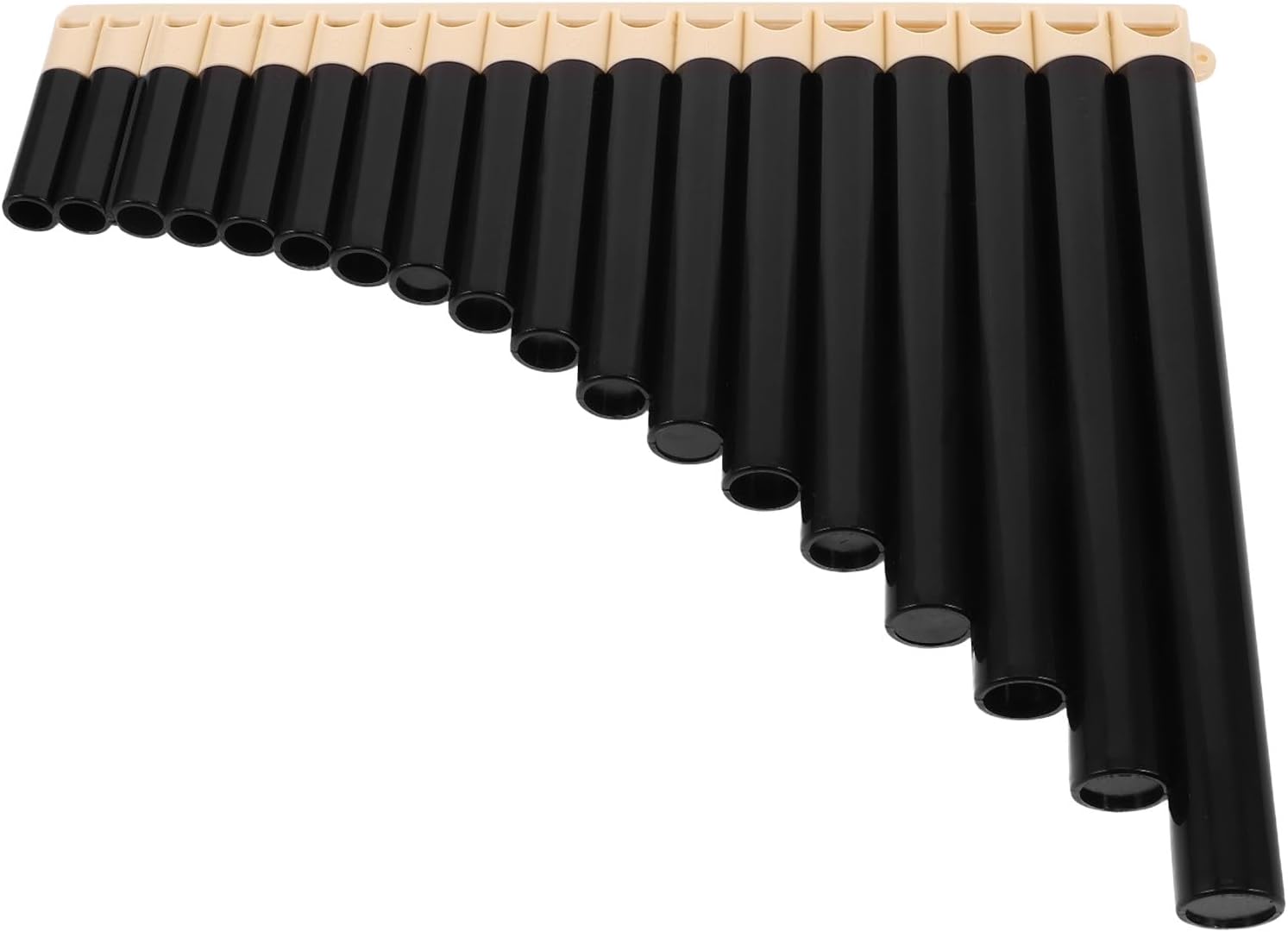 SHOWERORO Professional 16-pipe Pan Flute Chinese Traditional Musical Instrument for Beginners and Students, Brown Woodwind for School Music Teaching and Performance