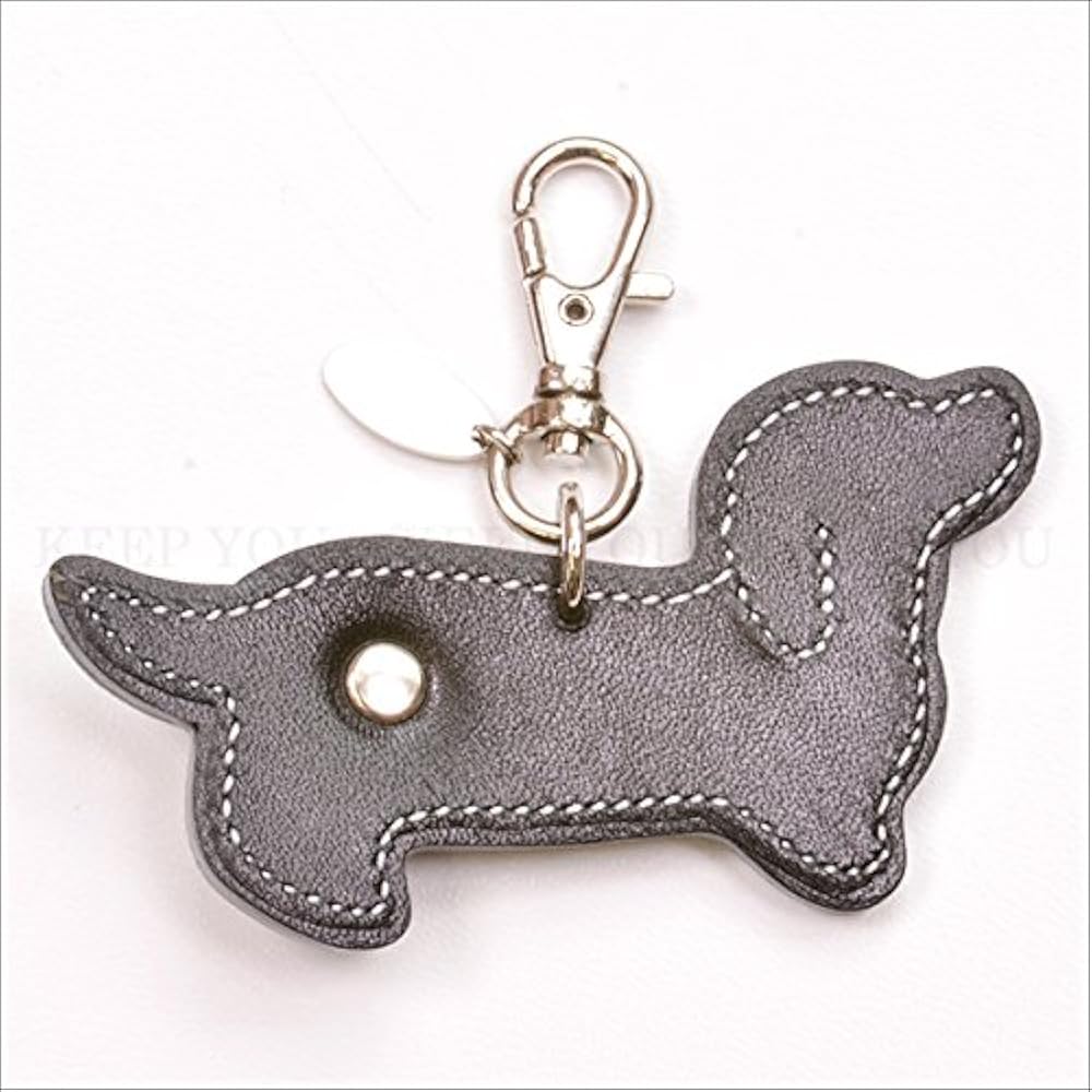 エルメス ヴィンテージ 犬 ダックスフンド キーホルダー チャーム 081879 エルメス ヴィンテージ 犬 ダックスフンド キーホルダー チャーム