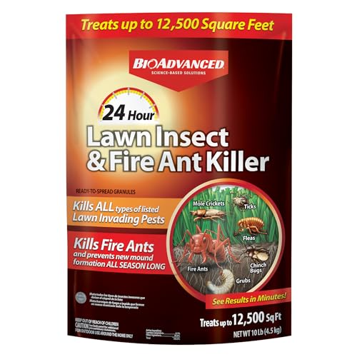 BioAdvanced 24 Hour Lawn Insect & Fire Ant Killer Granules 10 lb