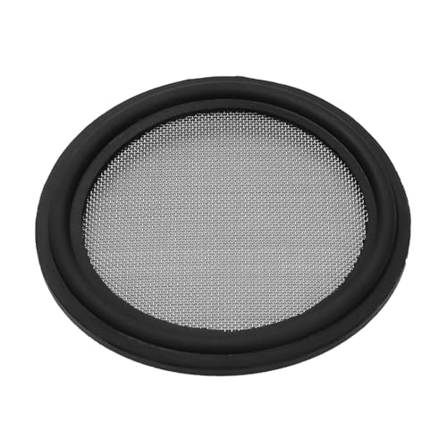 Image of DERNORD 2 Pack 1.5 inch Sanitary Tri-Clamp Gasket Buna-N (NBR) w /Stainless Bonded Type Screen 60 Mesh