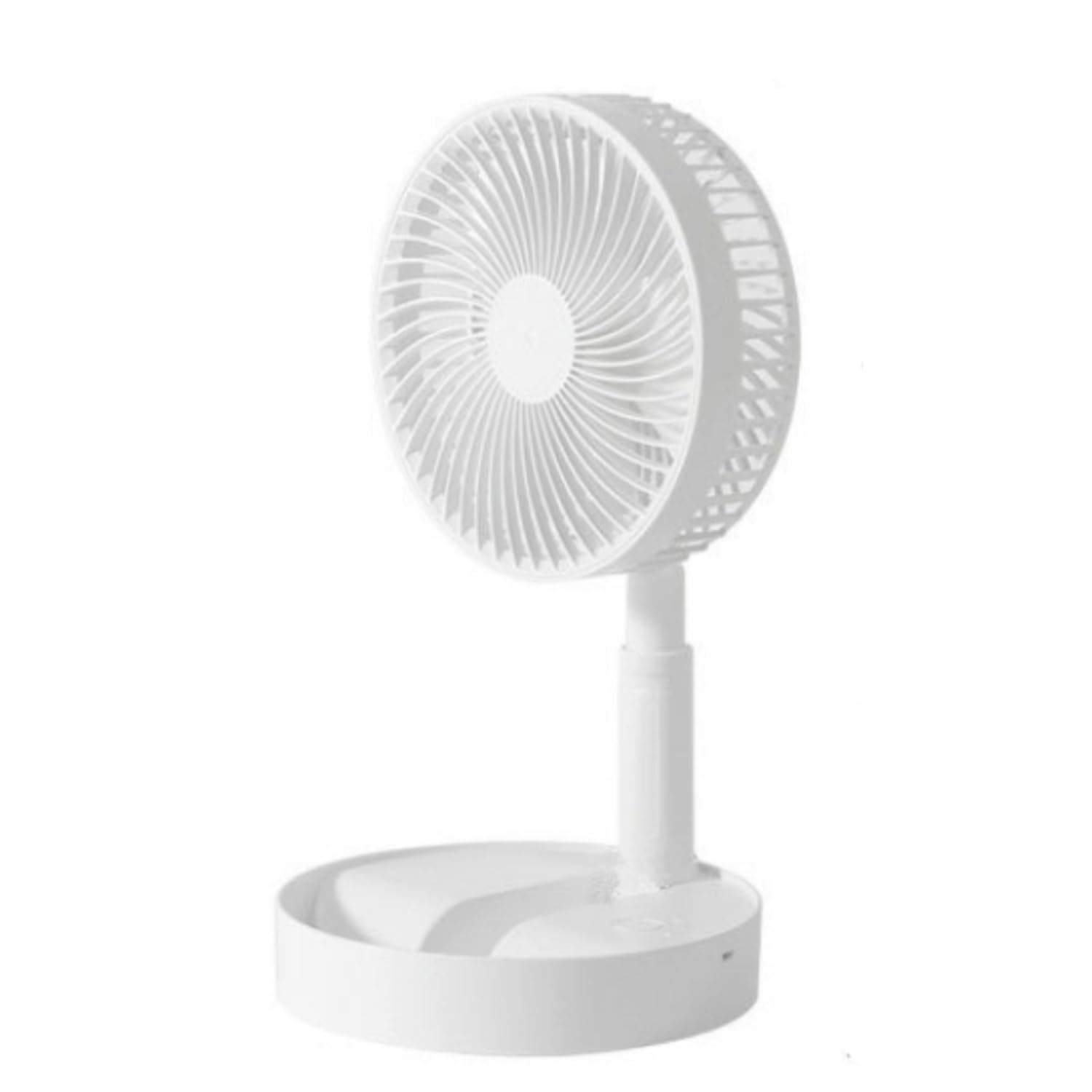 Portable Rechargeable Fan, Battery Operated Oscillating Desk Fan