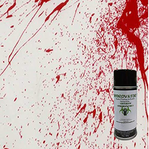 Hydrographics Film Water Transfer Printing Film Hydro Dipping Dip Film Hydrographic Film Blood Splatter Dip Kit 6oz Activator & Linear Meter Hydro Film