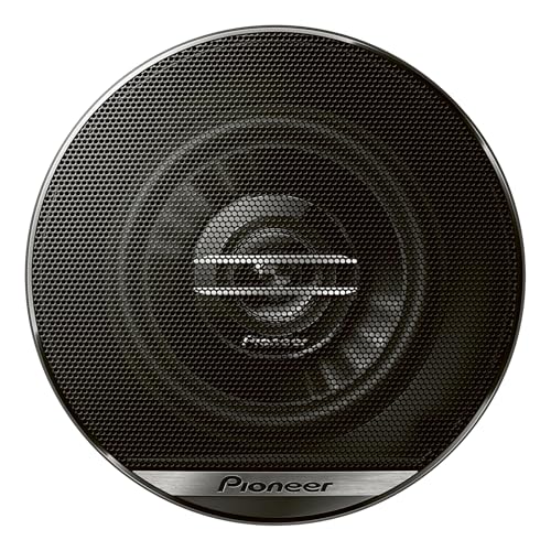 Pioneer TS-G1020F 10 cm 2-Weg-Koaxiallautsprecher Set mit 2 Lautsprechern (je 210 W max., 30 W Sinus), kraftvoller Klang, hoher Wirkungsgrad, 43 mm Einbautiefe, 106 mm Einbauausschnitt, mit Gitter