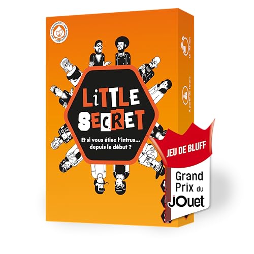 Little Secret - Jeu de société - Grand Prix du Jouet 2022 - Jeu d’Ambiance - Le Jeu de Bluff pour Vos soirées...