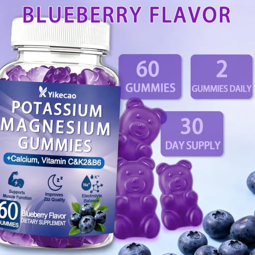 Yikecao Potassium Magnesium Gummies