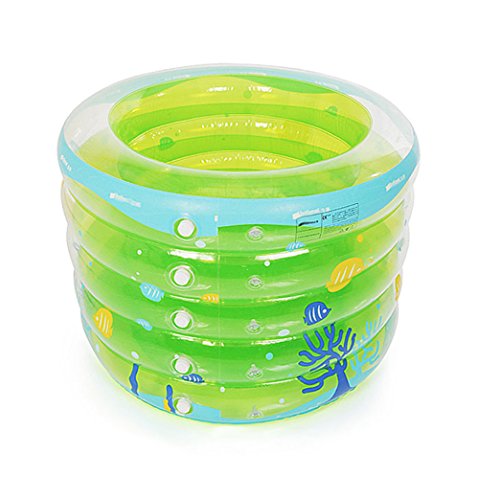 Baignoire gonflable Plastique Protection de l'environnement PVC Santé Isolation Épaississement Plier Portable Baignoire Baignoire Adulte Extérieur Bébé Enfant Piscine Étang de pêche Vert