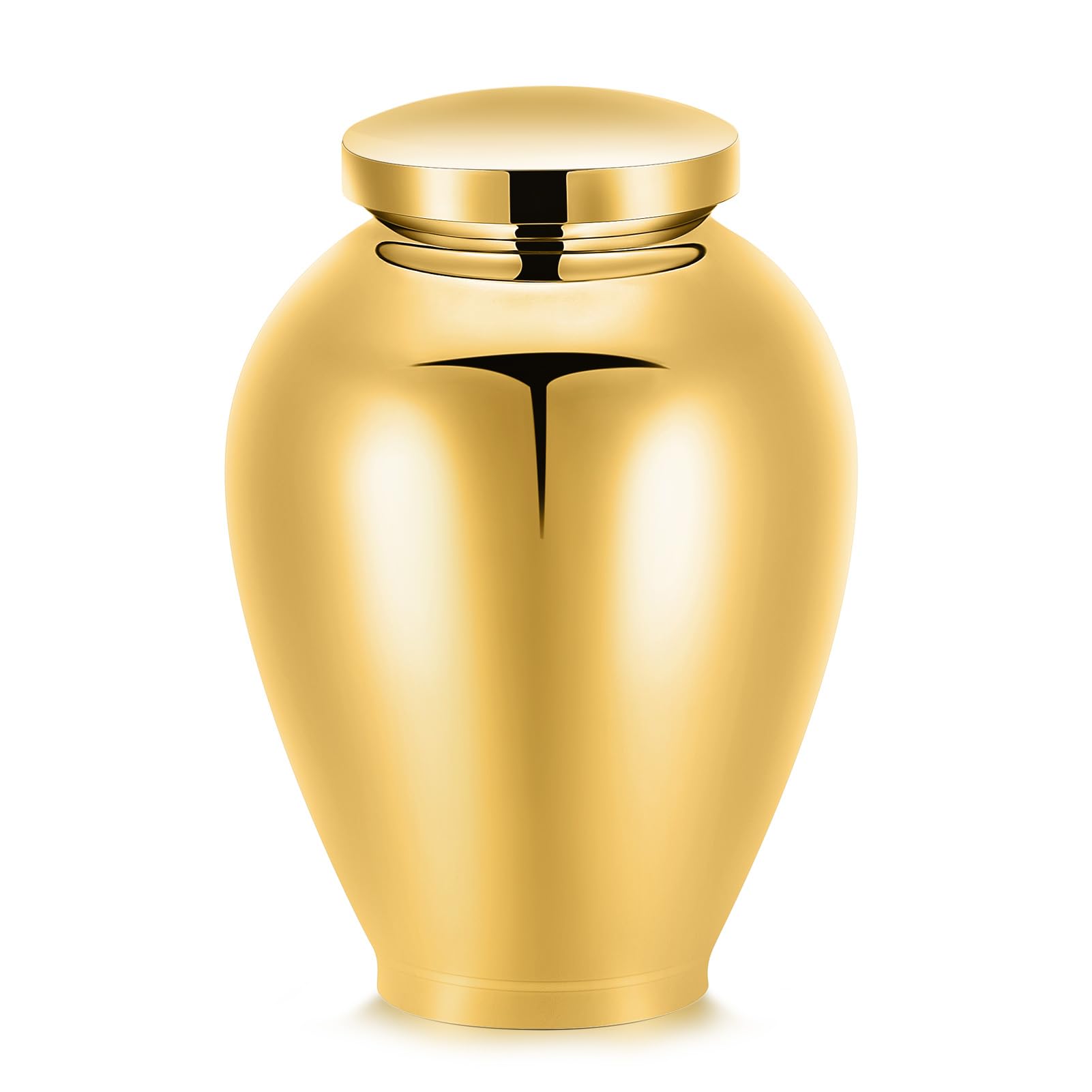 7.48/8.26/9.25 Inch Large Urn for Ashes Stainless Steel Large Urn CremationUrn for Ashes Large urn Memorial Keepsake Urn Ashes Holder for Family & Loved Ones-In Loving Memory