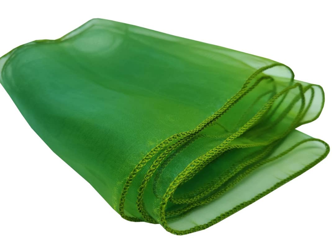 Elegant Event Essentials β Set of 1 - Organza Chair Tie Sashes - Wider Fuller Cover for Wedding Decorations, Birthday, Banquets & Party Events - Chair Cover Sheer Bows, Ribbon - Sage Green