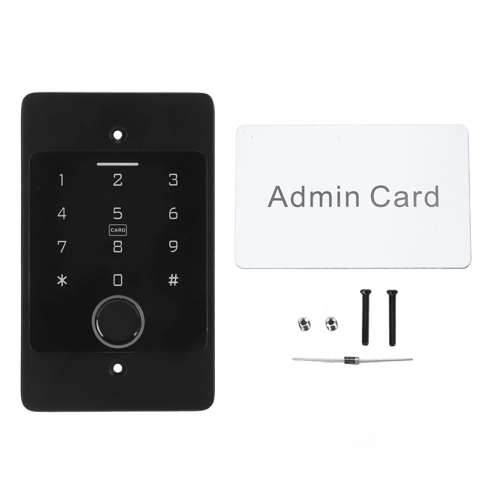 Tastiera di Controllo Accesso WiFi, Tastiera RFID 125Khz, Controller di Accesso Impermeabile, Apriporta con Telecomando con Impronta Digitale, APP, Sblocco Scheda e Password