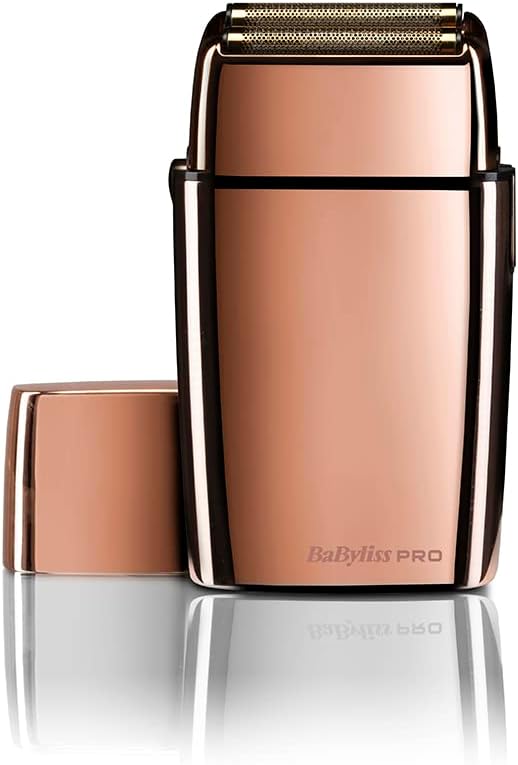 Babyliss Pro Cordless Titanium Dual Foil Shaver Rose Gold