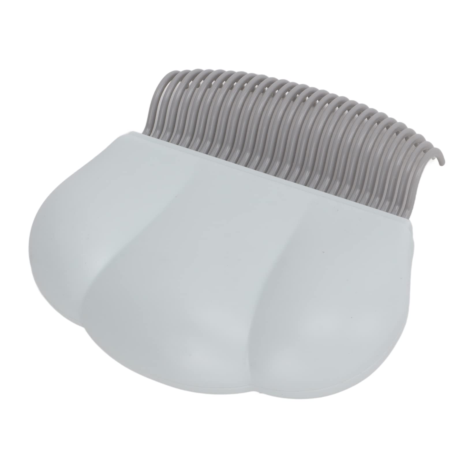 Gavigain Cat Shell Comb Remove Floating Hair Pet Short Long Hair Removal Massaging Shell Comb ABS 3.3 x 3.5in (Blue)