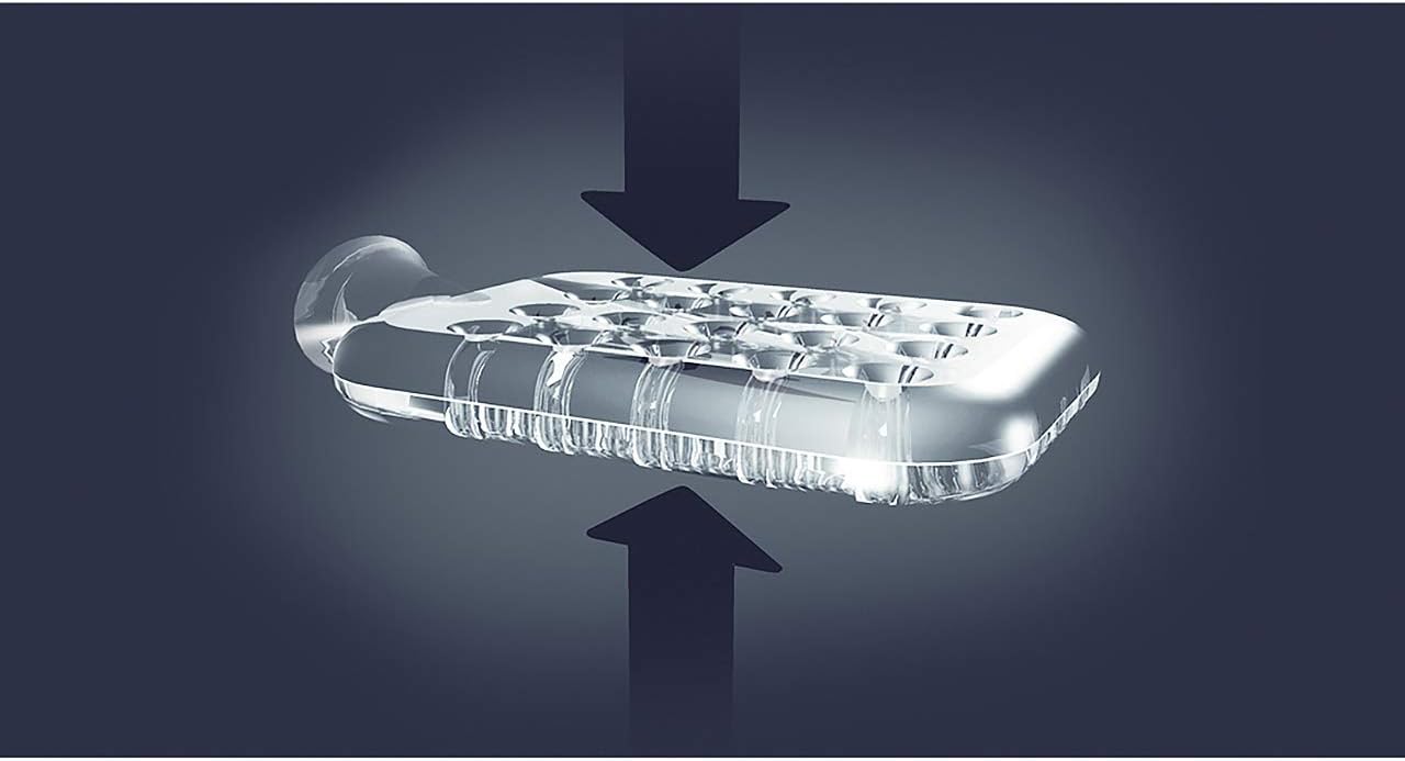 Transparent Classic Hot Water Bottle - Made in Germany (New Model) : Health & Household