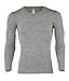 Produktbild Engel Natur, Herren Shirt Langarm, Wolle & Seide, Hellgrau Melange, 46/48