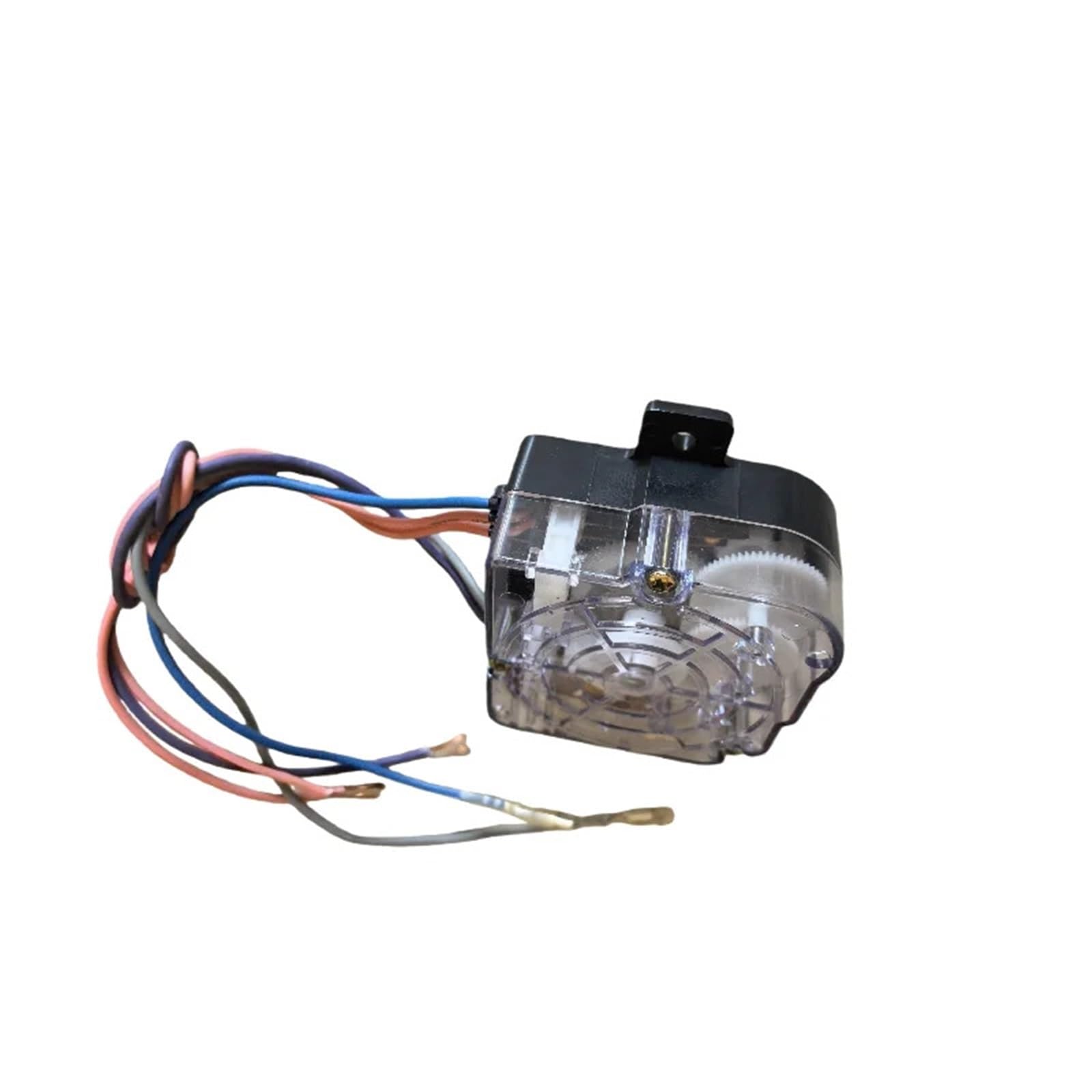 DXT-15 Temporizador de lavadora de 15 minutos con 5 cables y piezas de repuesto planas de doble oreja