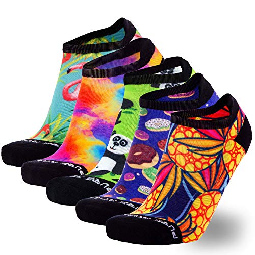 Image of Pure Athlete Running Socks - Best Athletic No Show for Men and Women - Low-Show Light Cushion