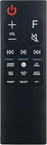 AKB75595312 Reemplazo de control remoto para sistema de altavoces de barra de sonido LG SPK8-W SK8Y SK10Y SK6Y SPK5B-W SK9Y SK8