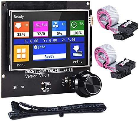 BIGTREETECH Direct TFT35 E3 V3.0.1 Touch Screen Display with Two Working Modes Compatible 12864 LCD Display WiFi for Ender3 CR-10 SKR Mini E3 V3.0/SKR 3 3D Printer Control Board Parts
