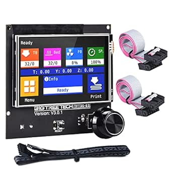 BIGTREETEHCH TFT35 E3 V3.0.1 Touch Screen Display with Two Working Modes Compatible 12864 LCD Display WiFi for Ender3 CR-10 SKR Mini E3 V3.0/SKR V1.4 Turbo Octopus V1.1 3D Printer Control Board