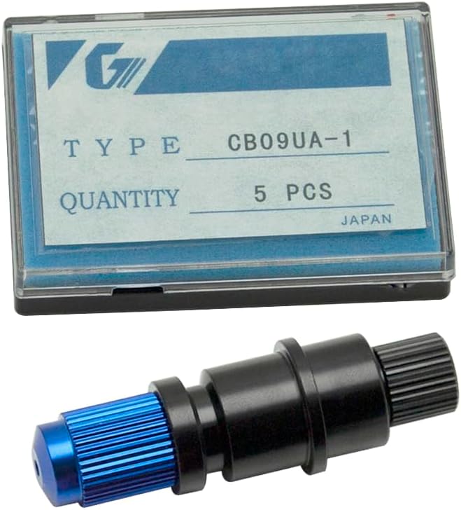 Compatible with Graphtec Plotter Knife Holder CB09UA-1 CB15UA-1 Plotter Knife Blade for Printer CE5000 CE6000 CE7000 FC8600 Engraving Machine (1set CB09UA)