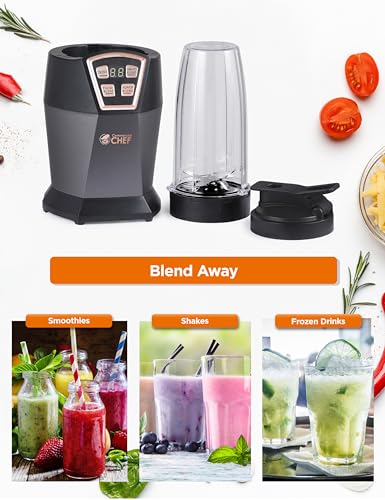 COMMERCIAL-CHEF-Personal-Blender-with-3-Modes-Blender-for-Smoothies-Shakes-More-with-6-Stainless-Steel-Blades-1000W-Small-Blender-with-LED-Display