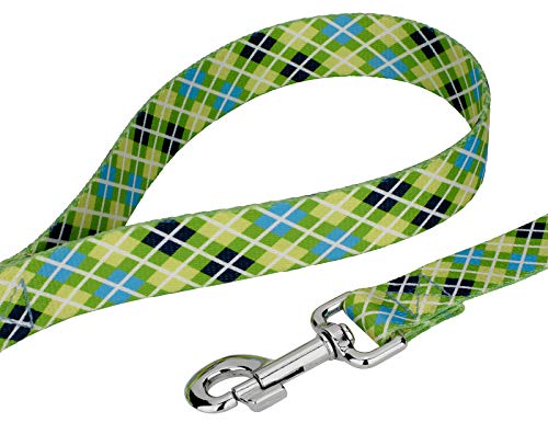 Country Brook Design® Margarita Argyle Premium Collar & Matching Leash - Extra Large #TOP4