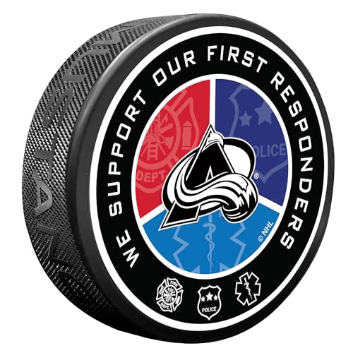 Sports Decor Colorado Avalanche Puck - First Responder