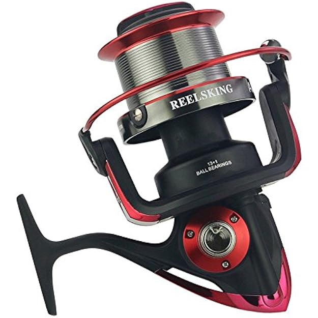 Lizanan リール ダブルドラッグブレーキシステムbaitrunnerリール13 1ベアリング左右交換可能なハンドルとリールスピニング釣りリール 釣りギア比4 1 1回転フィッシングリール サイズ 8000 スピニングリール Americanhorrorstorybr Com