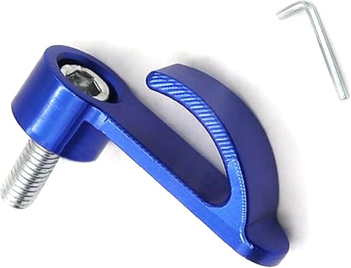 Miniatura 6 de Bolsa universal de aleación de aluminio CNC para motocicleta, con un solo agujero, gancho para casco, soporte de gancho para motocross, scooter