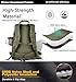 PAIWPHLI Large Military Bug Out Bag 3 Day Pack Expandable Backpack Army Daypack for Outdoor Hiking Hunting (Green)