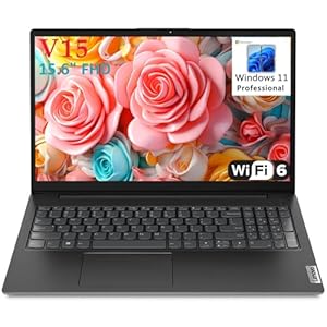 Lenovo 15.6″ FHD Laptop Computer for Business and Student, Intel Dual Core Processor, 32GB DDR4 RAM, 1TB PCIe SSD, WiFi 6, Bluetooth 5.2, Type-C, HDMI, Numeric Keypad, Black, Windows 11 Pro, AZ-XUT