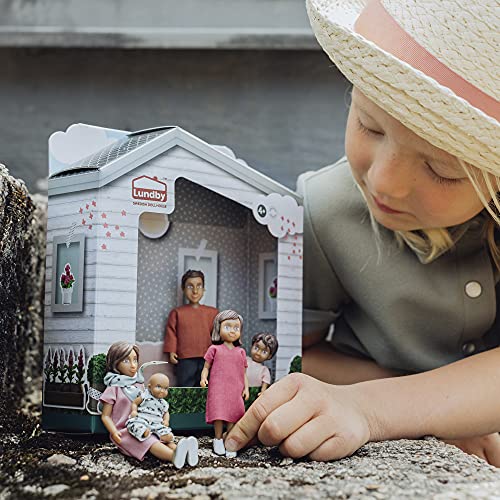 Lundby Puppenhaus Puppen für Familie - Puppenfamilie Nikki - Biegepuppen - Zubehör - Figuren - Maßstab 1:18 – Bild 4