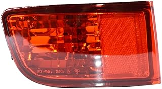 Rear Bumper Reflector Tail Light Fits for 2003-2005 Toyota 4 Runner 2002-2009 Toyota Land Cruiser Prado 120 (Driver Side)