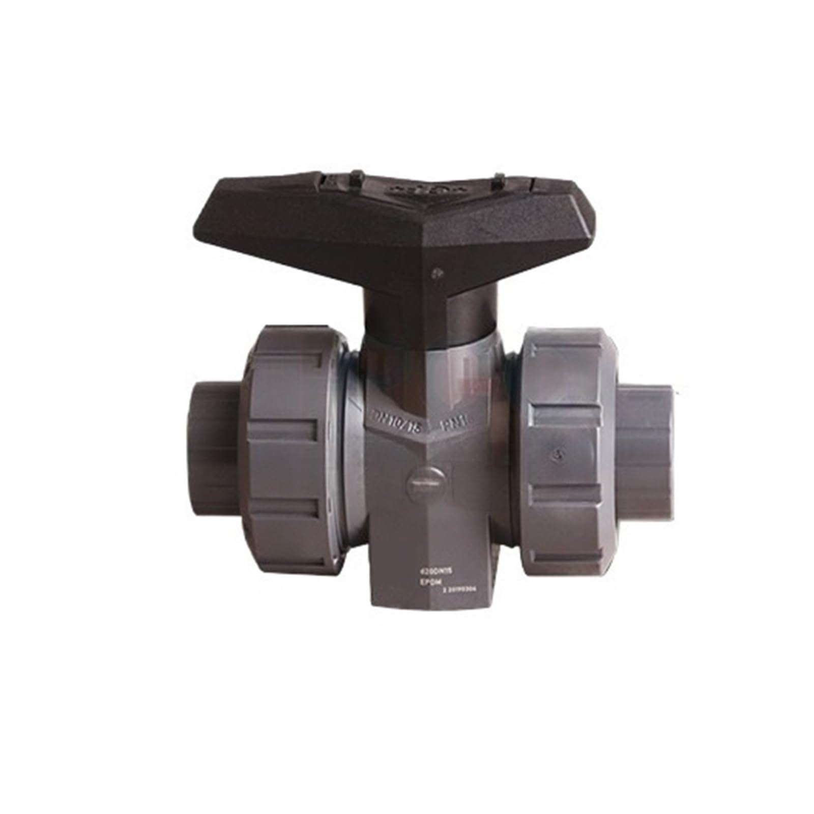 Vanne pneumatique PVC 40mm avec membrane EPDM pour tuyauterie