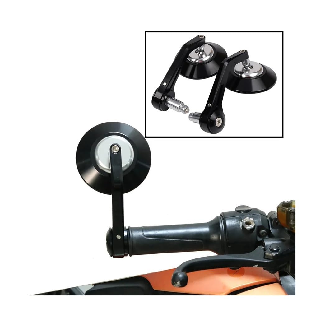 pour Trium&ph pour Bonneville T100 T120 Bobber Speed ​​Twin 1200 Rétroviseur De Moto Rétroviseur Latéral Extrémité De Barre De Guidon Rétroviseur Rétroviseurs Moto