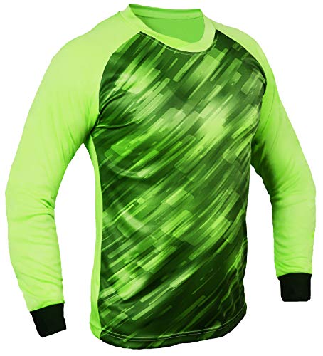 Total Soccer Factory Spectra Goalkeeper Jersey (Lime Green, Al (Chest 46-48")) #TOP22