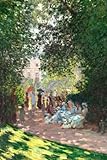 Claude Monet The Parc Monceau (1878), 120 Pages, 6” x 9” Lined Paper Journal/ Diary/ Notebook, Paperback cover: Ideal for journaling, writing and ... for Art Lovers, Adults, College Students - Blurain Publishing, Claude Monet 