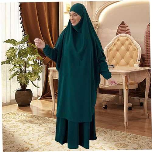 Robe de prière musulmane couverture complète pour prier sereinement - 2