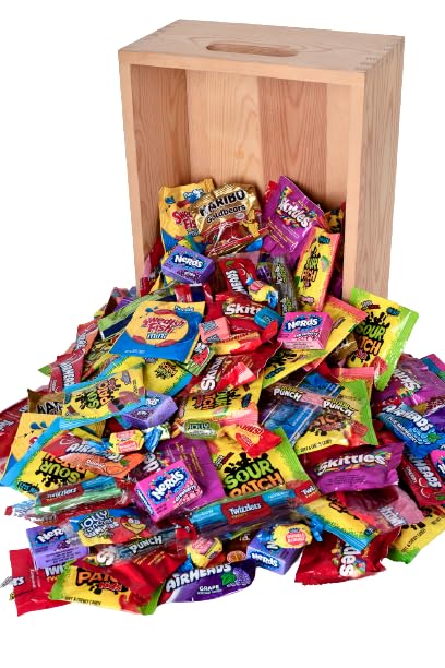 Miniatura 6 de Paquete surtido de dulces a granel, 10 sabores, 6 libras envueltos individualmente, bolsas de dulces de piñata, paquetes de dulces de mezcla de
