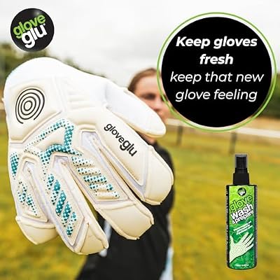 gloveglu 250ml Premium Wash Prepare Deep Cleaning Goalkeeper Glove Spray for All Sports Gloves