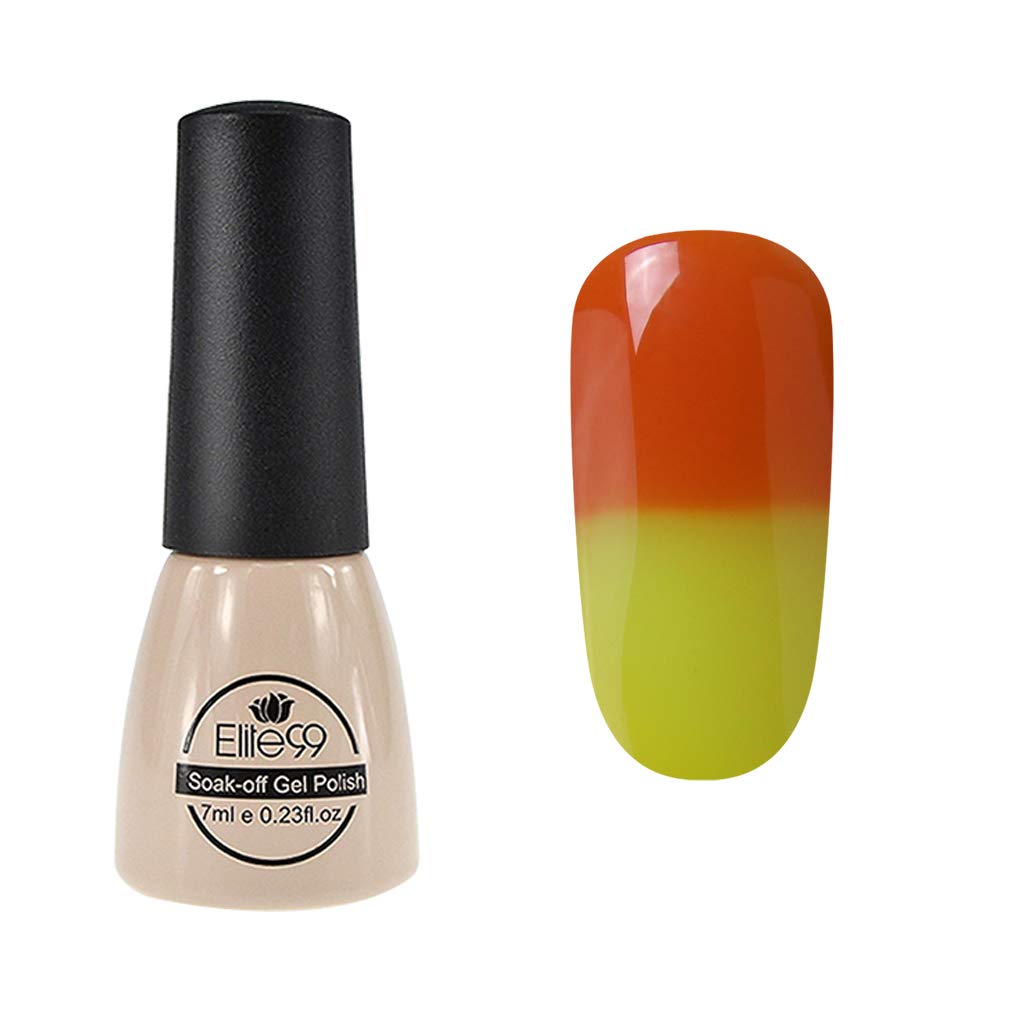 Elite99 Thermal Temperature Color Changing Gel Polish Soak Off UV LED Nail Polish Manicure Nail Art 7ml - 5701