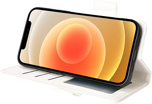 Miniatura 4 de Funda de cuero para iPhone 11 de 6.1 pulgadas, funda de cuero con 3 ranuras para tarjetas de crédito, función atril, funda magnética de piel