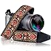 Red Vintage Camera Shoulder Strap Belt For All DSLR Camera – Vibrant Design Universal DSLR Strap, Vintage Multi Color Neck Belt for Canon, Nikon, Sony, Fujifilm, and Digital Camera