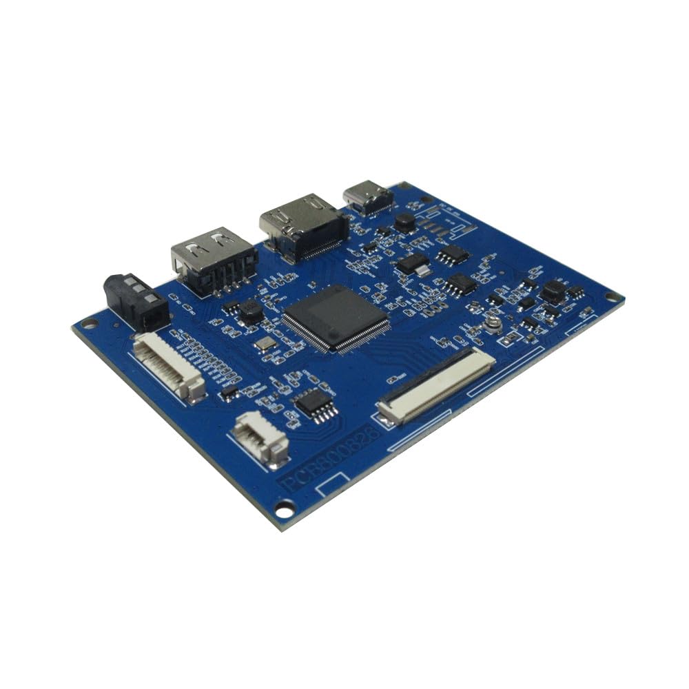 8 pollici 1024x768 4:3 IPS display LCD universale scheda di controllo del disco U visualizzazione pubblicitaria immagini video