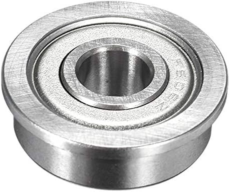 10pcs F606ZZ Flange Ball Bearings 6x17x6mm Flange Size 19x1.2mm